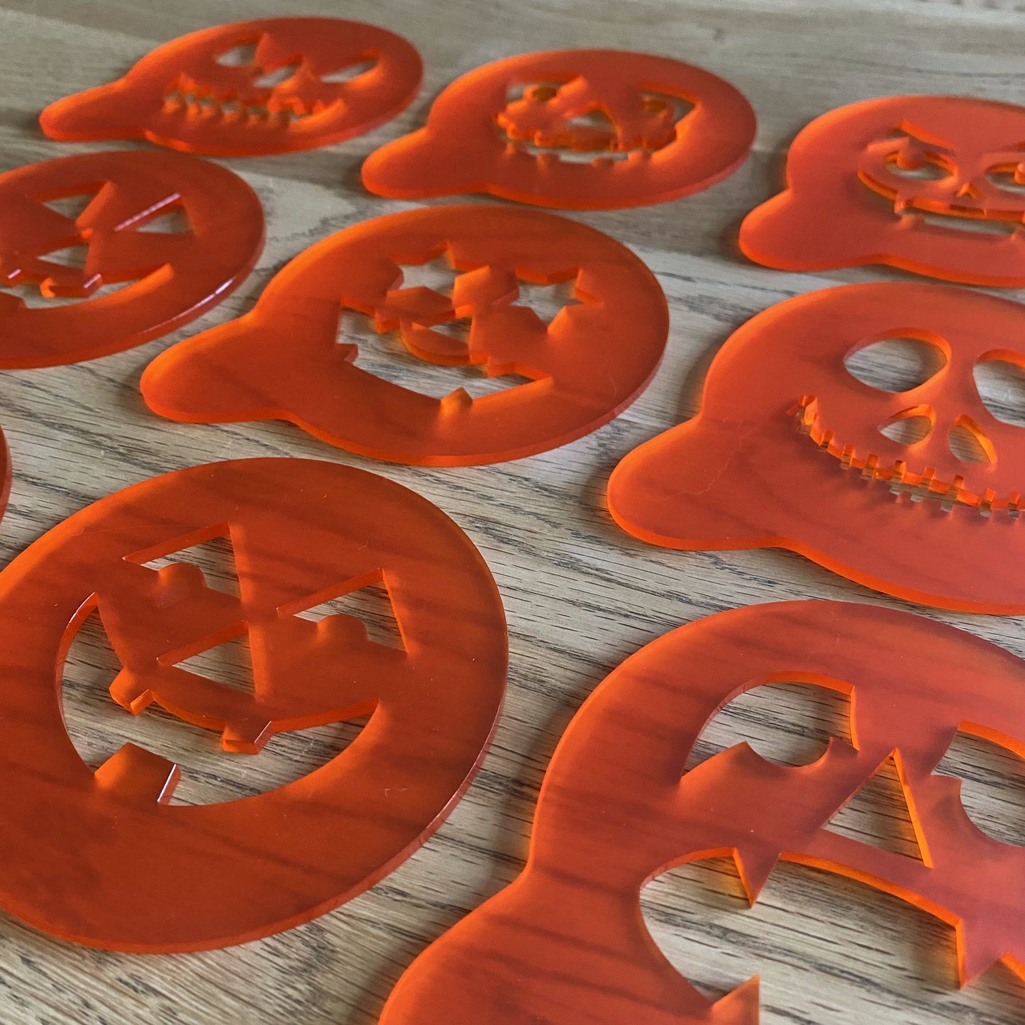 Halloween Fun: Coffee Art Stencils