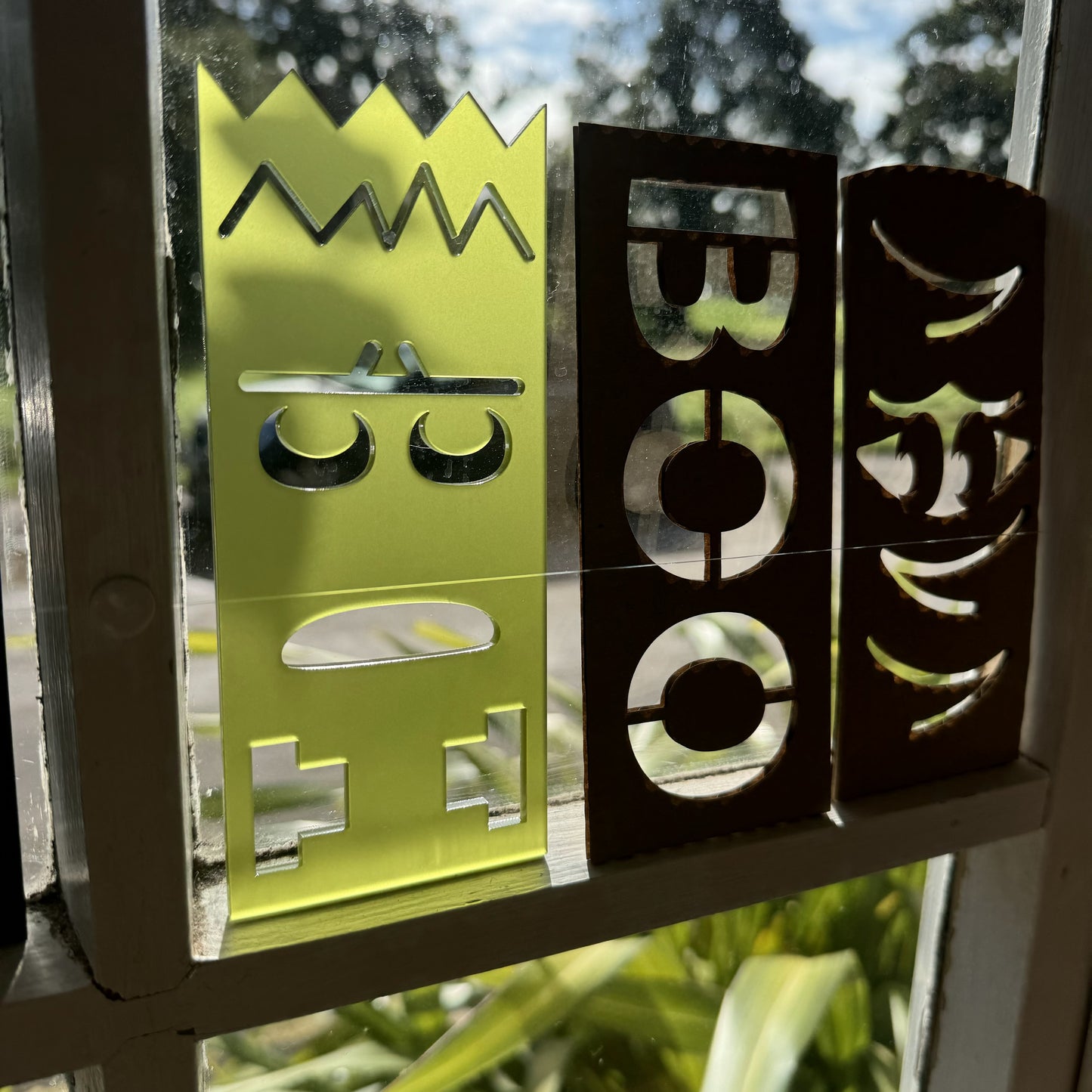 Halloween Fun: Silhouette Plaques
