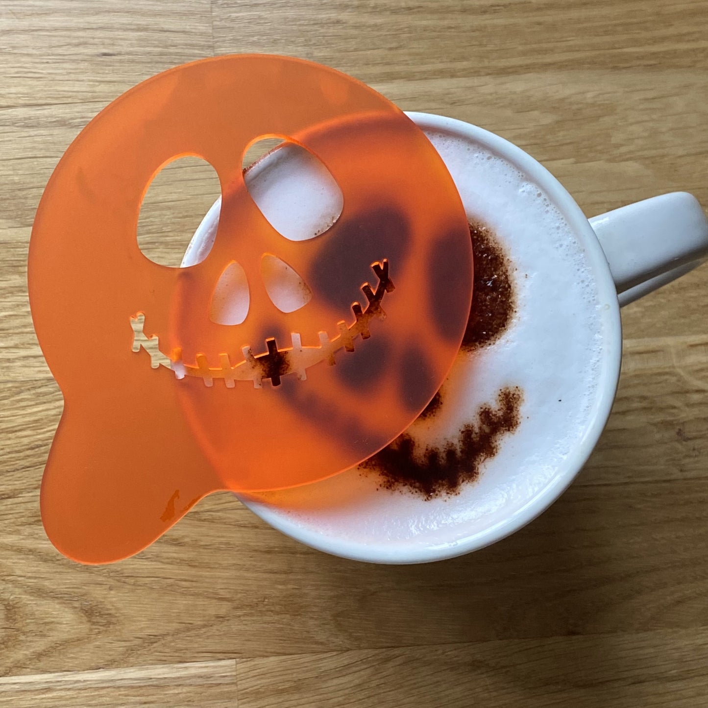 Halloween Fun: Coffee Art Stencils