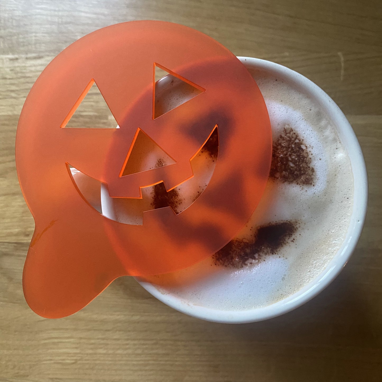Halloween Fun: Coffee Art Stencils