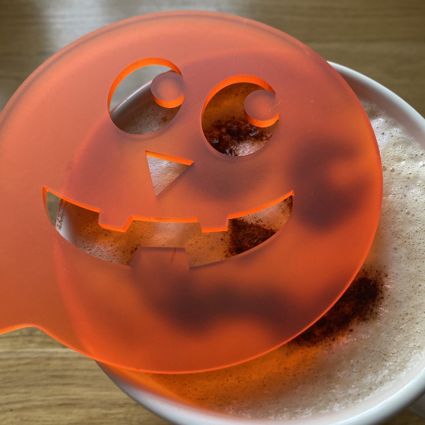 Halloween Fun: Coffee Art Stencils