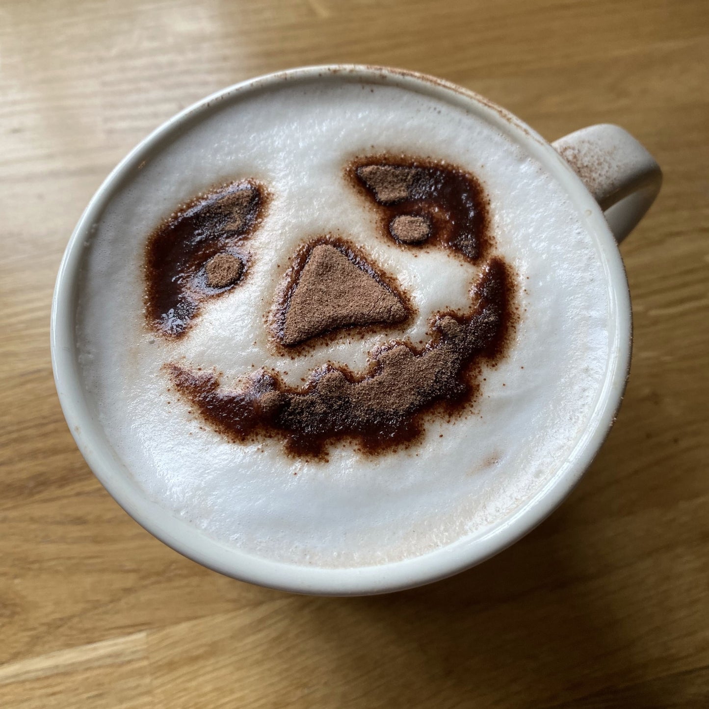 Halloween Fun: Coffee Art Stencils