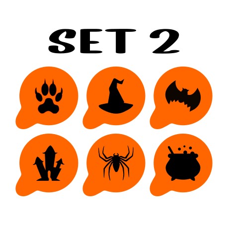 Halloween Fun: Mini Stencil Sets