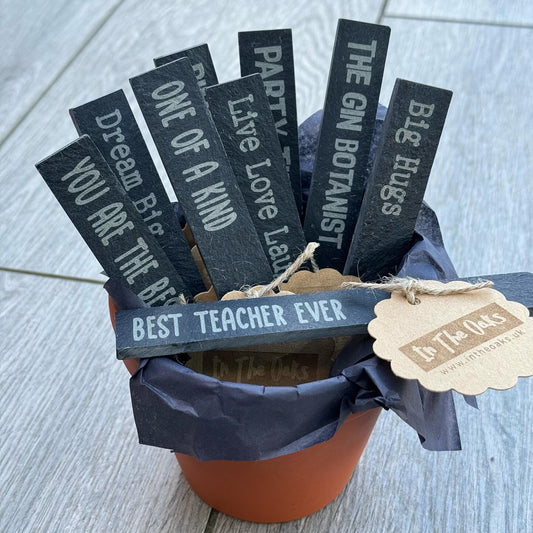Engraved Plant Marker – Party & Cocktails