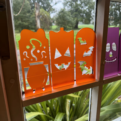 Halloween Fun: Silhouette Plaques