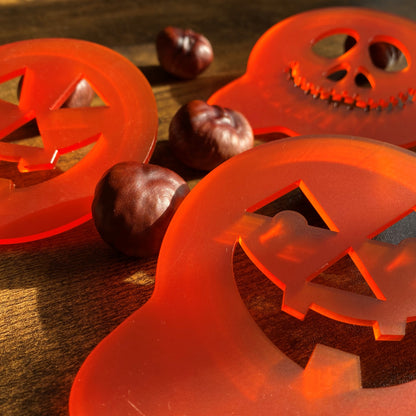 Halloween Fun: Coffee Art Stencils